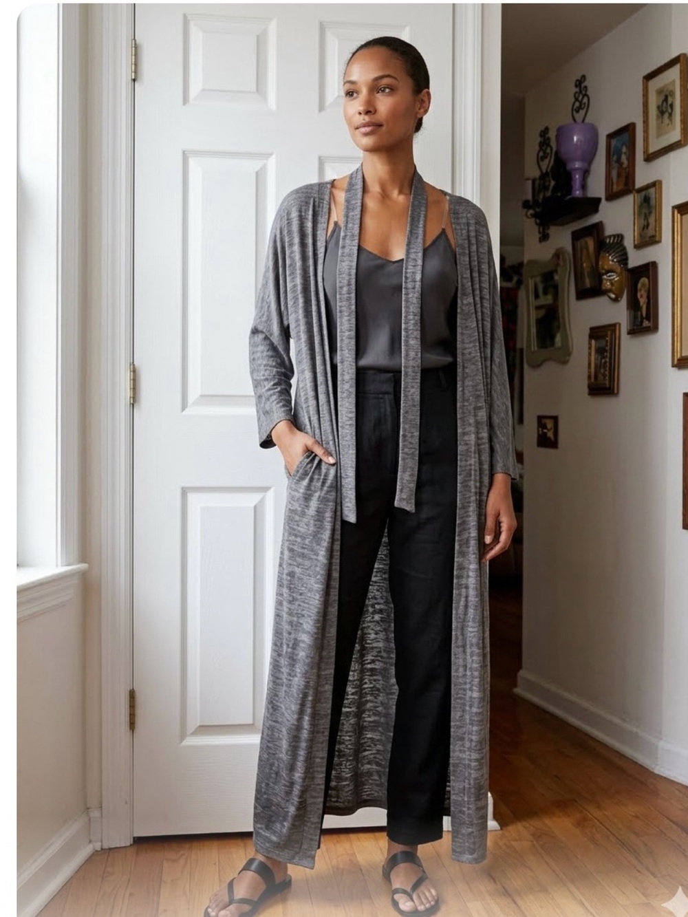 Marste grey kimono